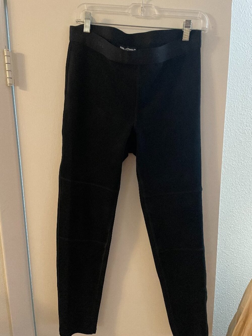 Karl Lagerfeld for Macy's faux-suede and poly leggings - 2011 collection